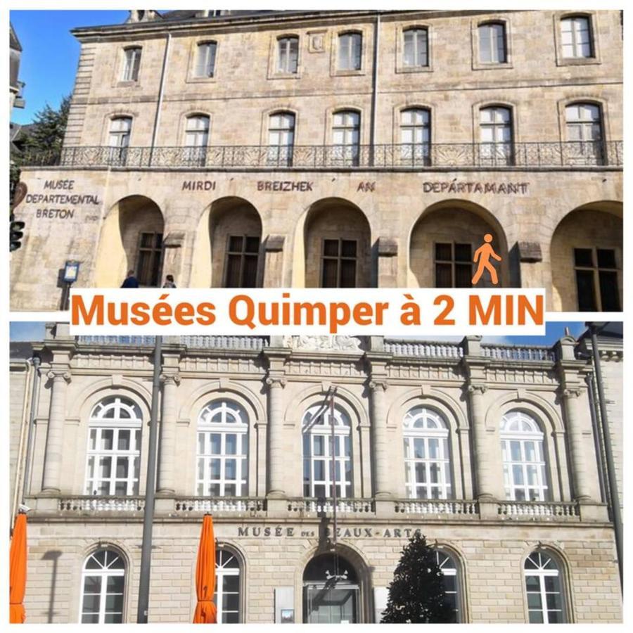 Cosy Appartement Hyper Centre-Ville Quimper Luaran gambar