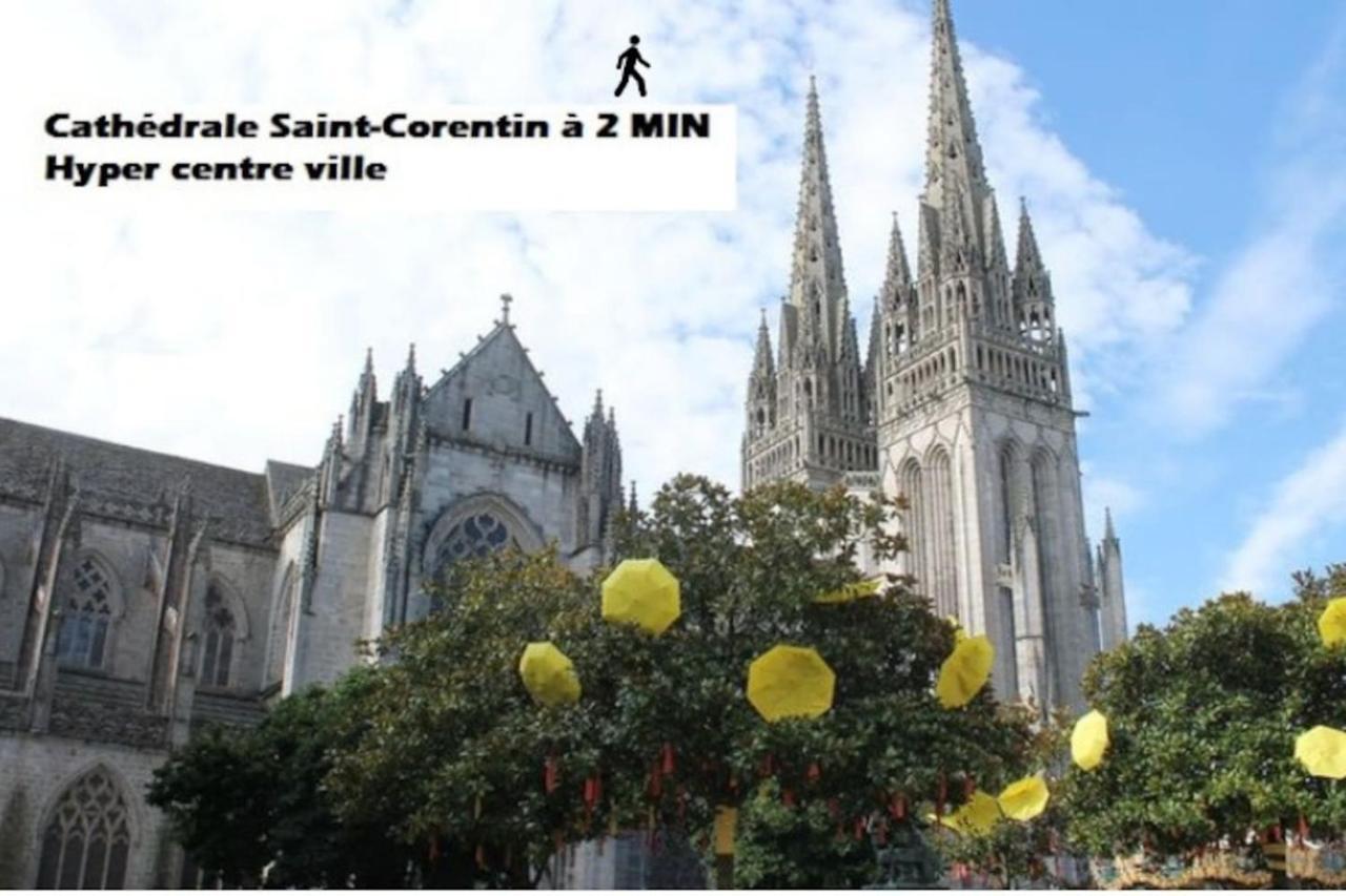 Cosy Appartement Hyper Centre-Ville Quimper Luaran gambar