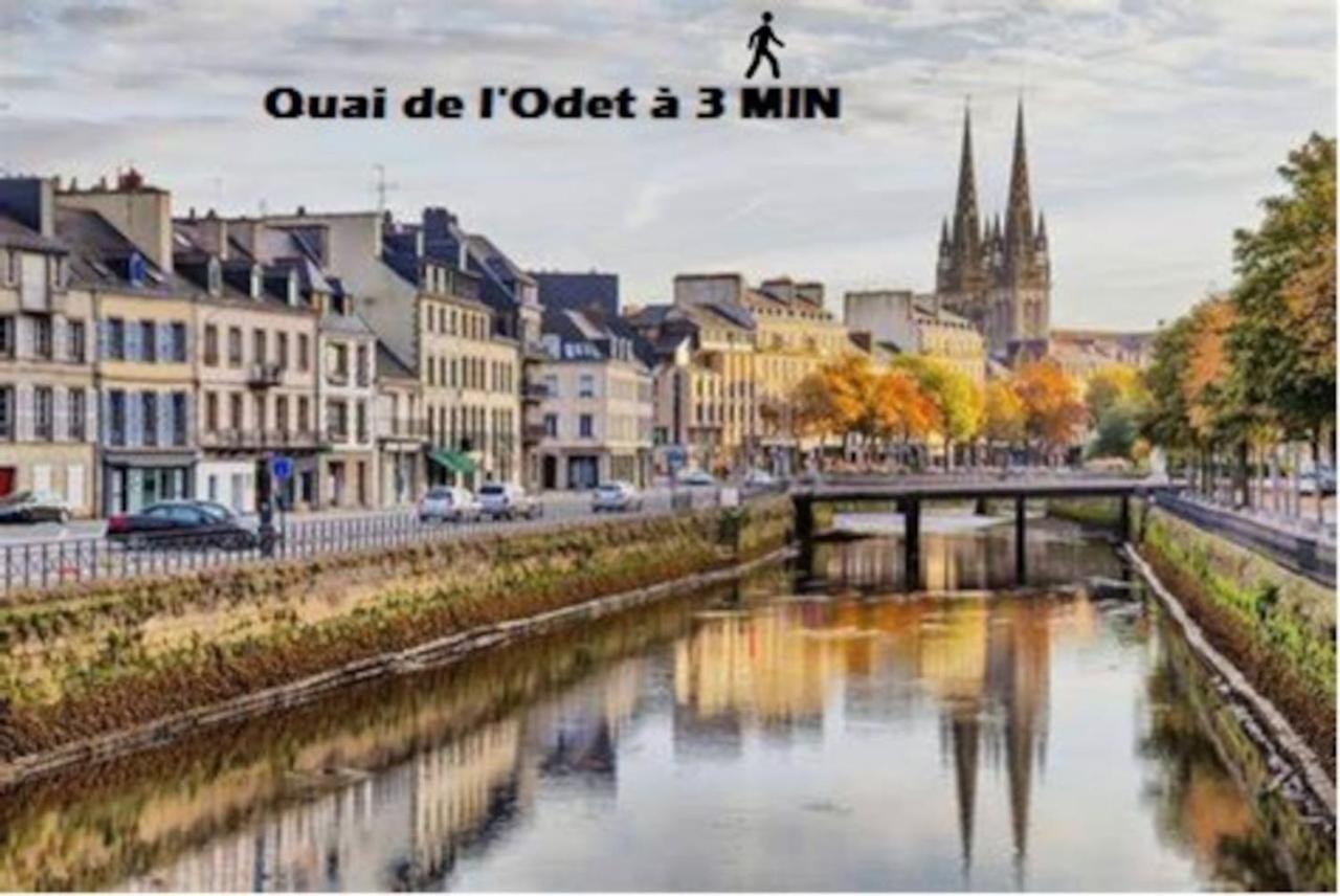 Cosy Appartement Hyper Centre-Ville Quimper Luaran gambar